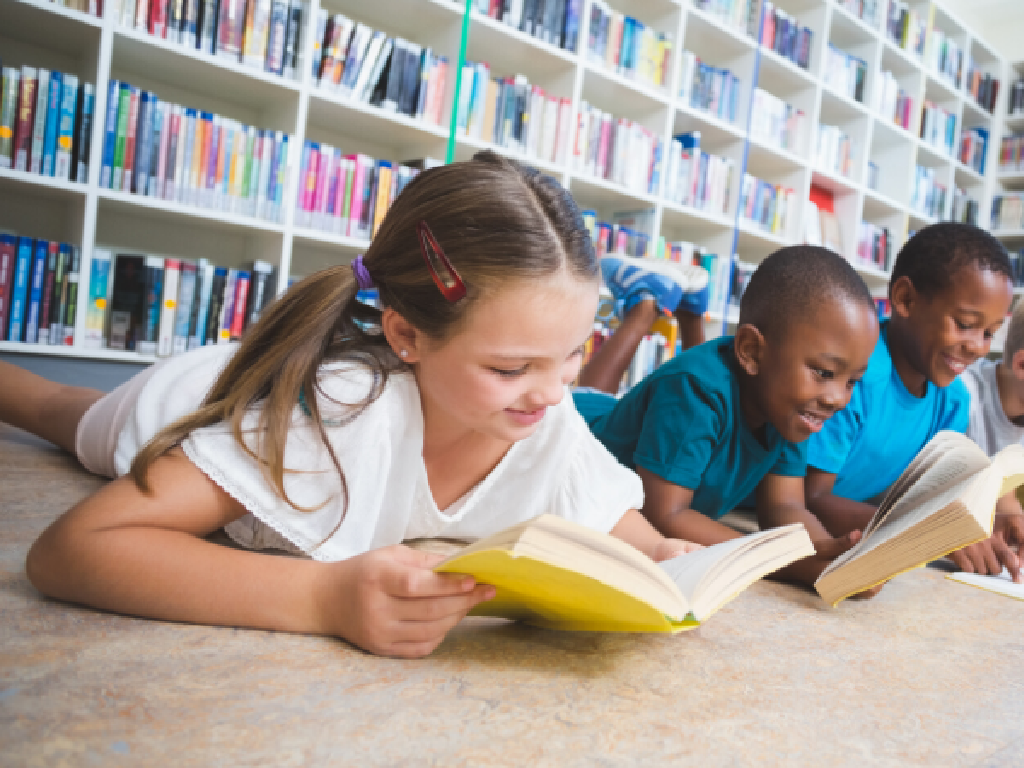 children library reading