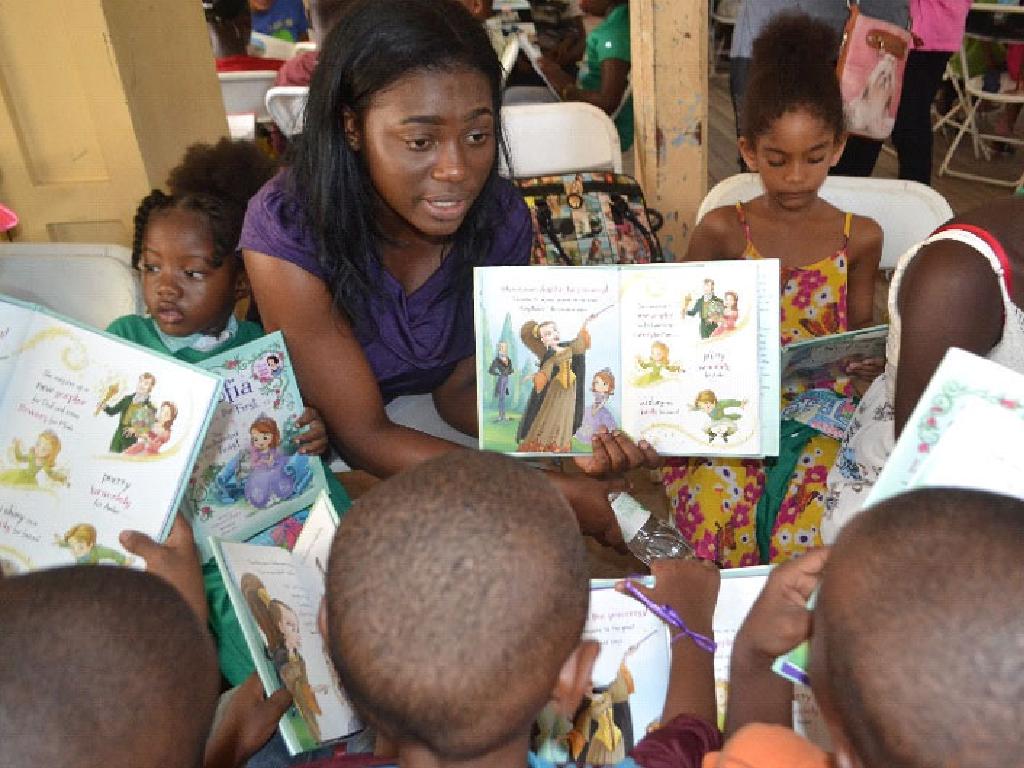 children storytime reading