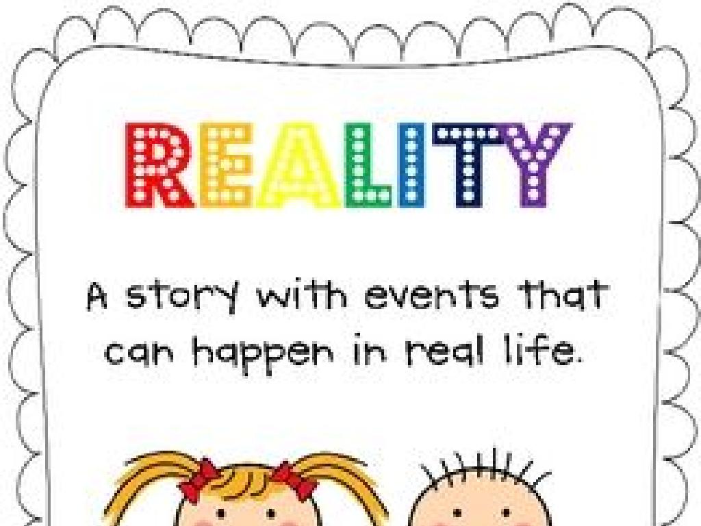 children reality sign