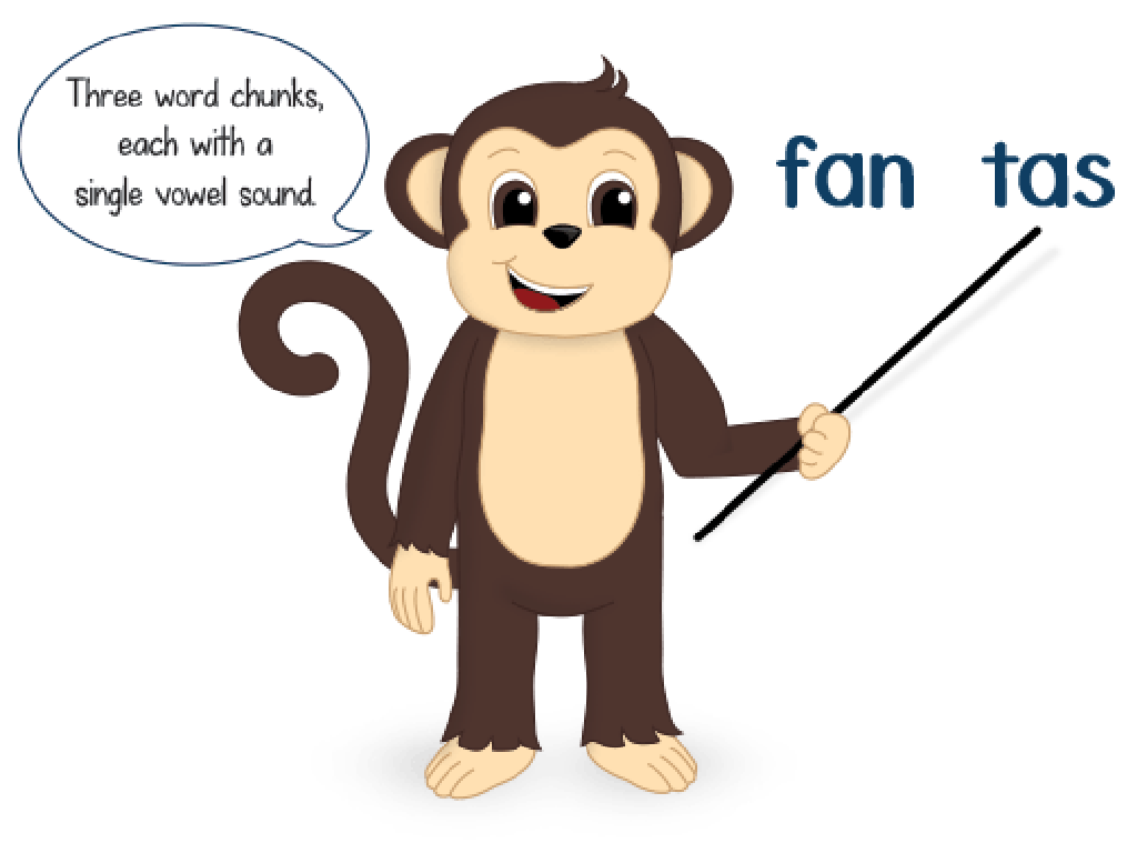 monkey syllable teaching