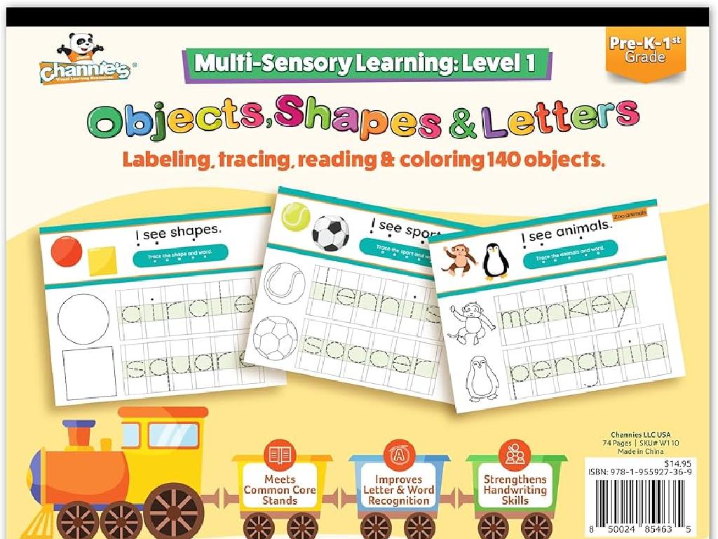 pre-k educational workbook