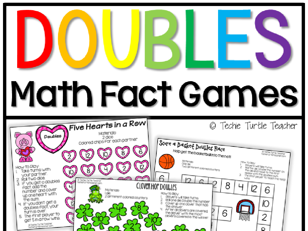 colorful math fact games