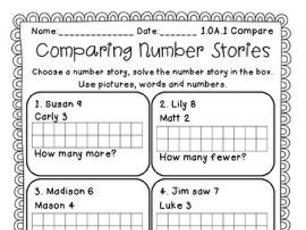 math number stories