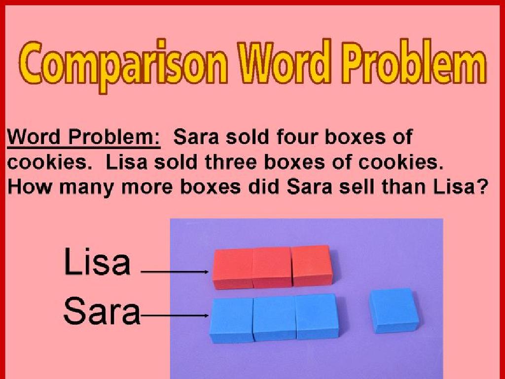 colored blocks comparison