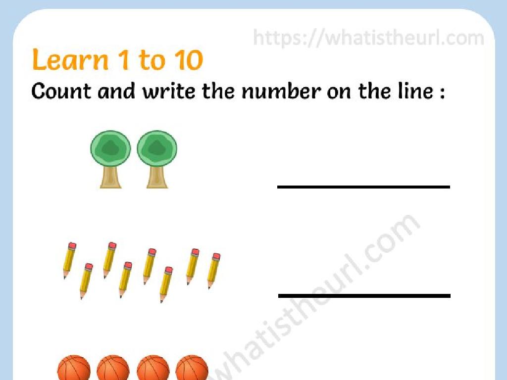 counting worksheet objects