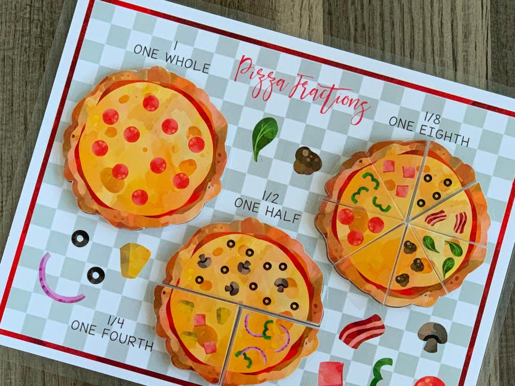 fraction pizza toppings