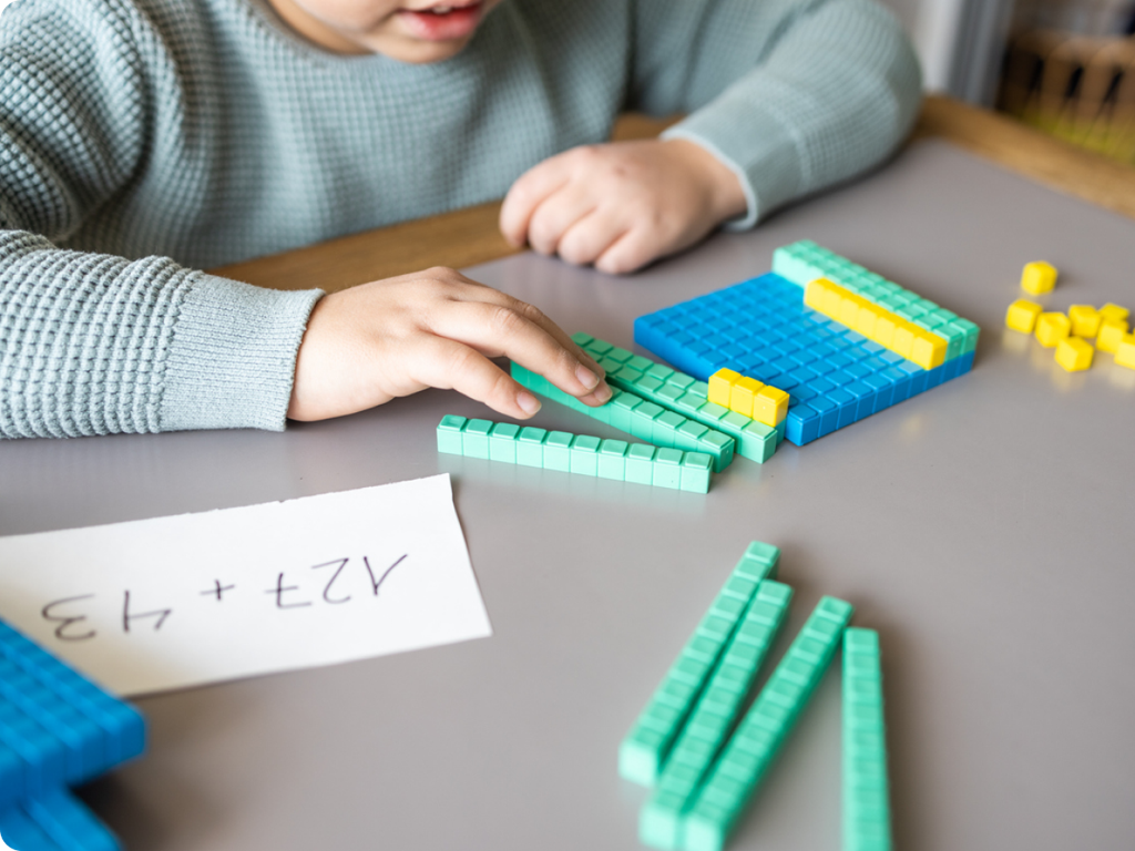 math manipulatives play