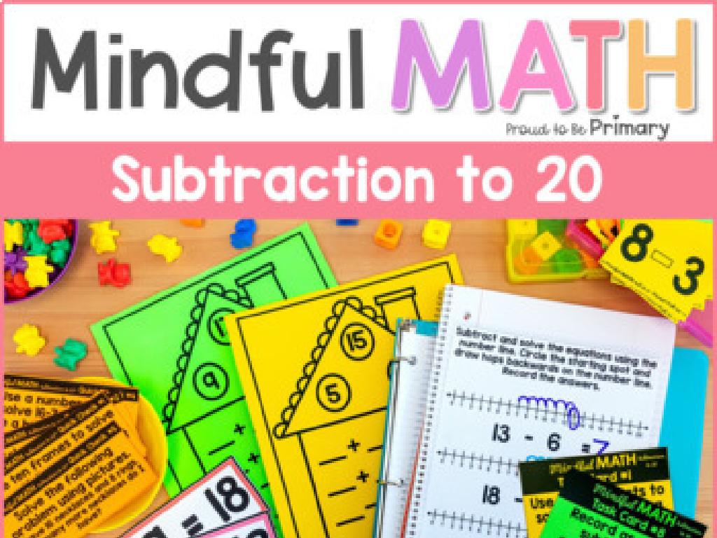 mindful math subtraction