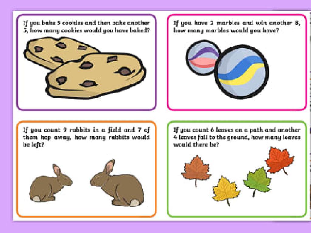 cookie marble math problems