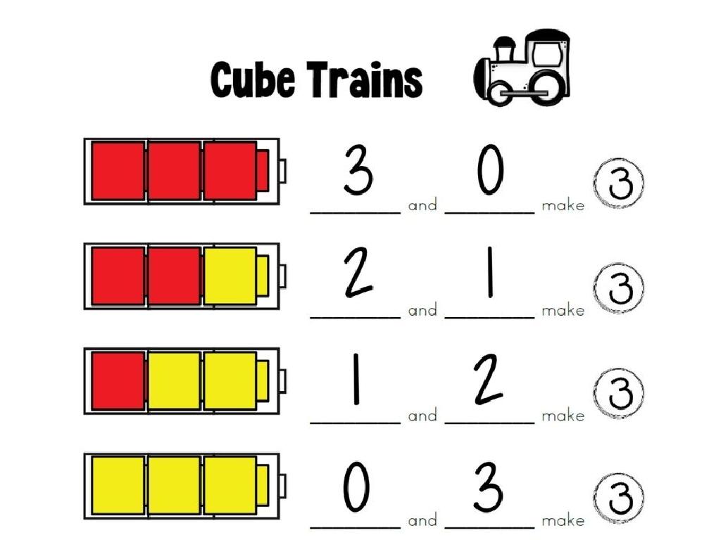 red yellow counting blocks