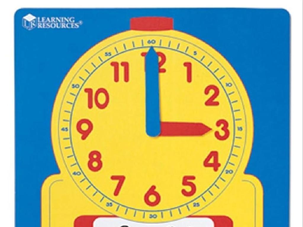 yellow toy clock