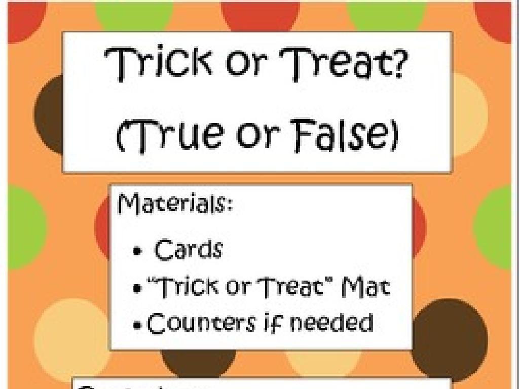 halloween game instructions