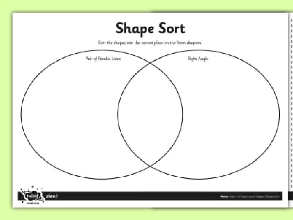 shape sorting venn