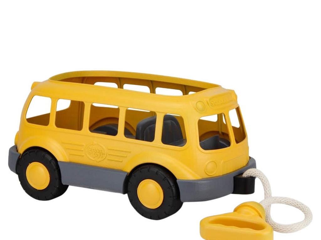 yellow toy bus