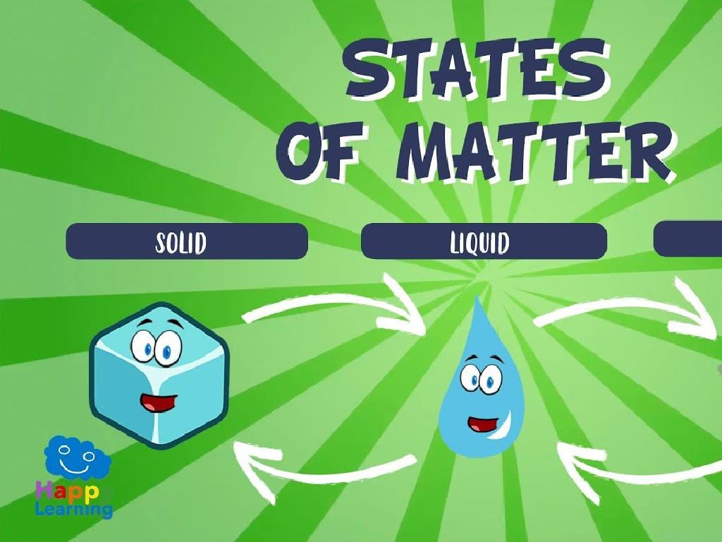 solid liquid states