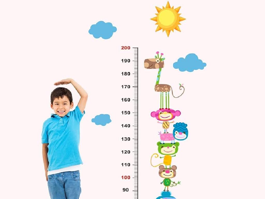 cartoon animal growth chart