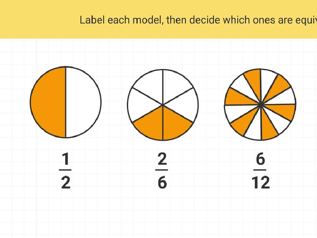 fraction circle diagrams