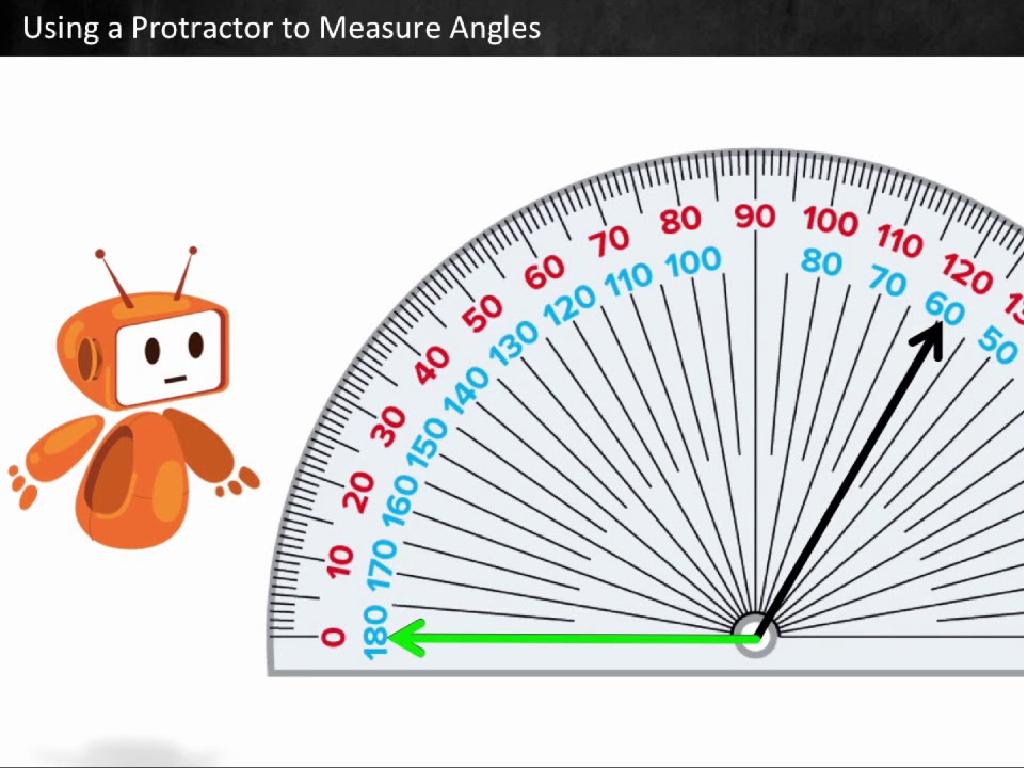 robot measuring angles