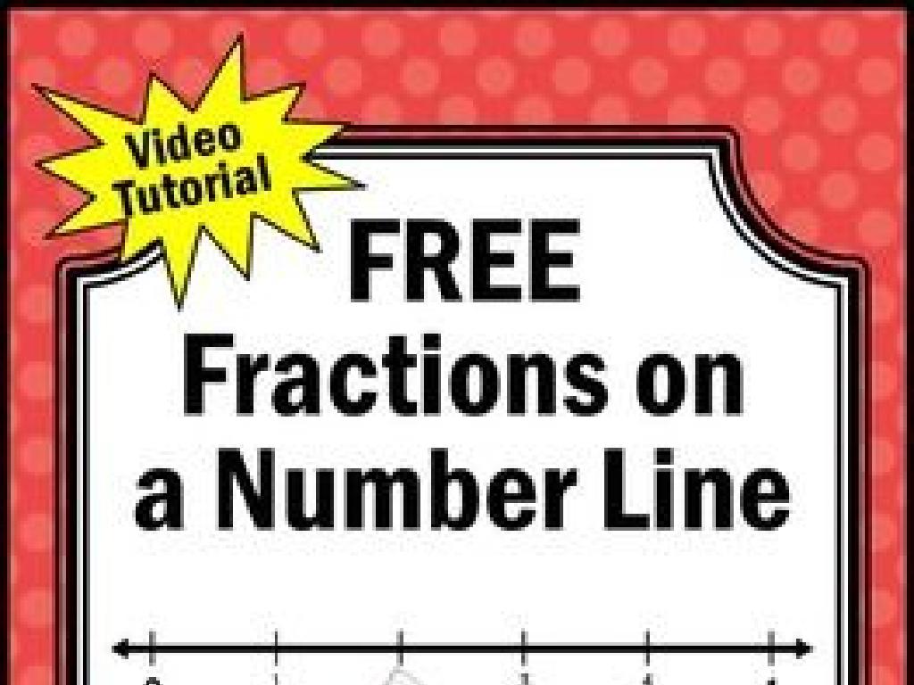 fractions number line tutorial