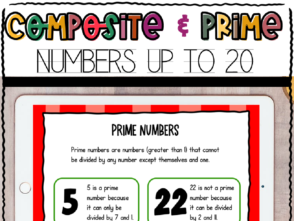 prime composite numbers