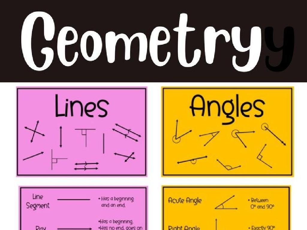 geometry lines angles chart