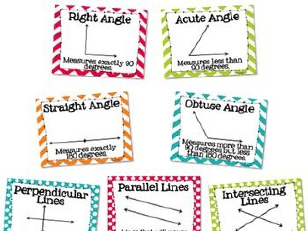 angles lines flashcards