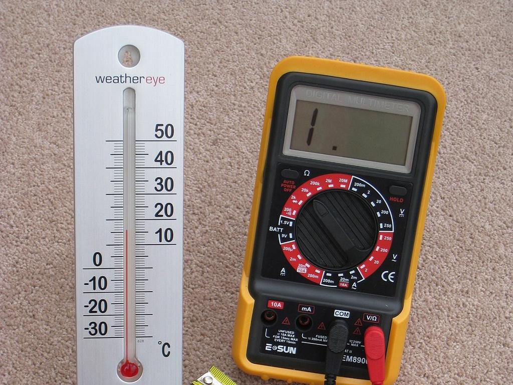 thermometer multimeter tools