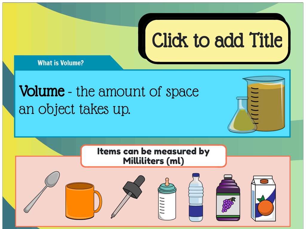 measuring volume tools