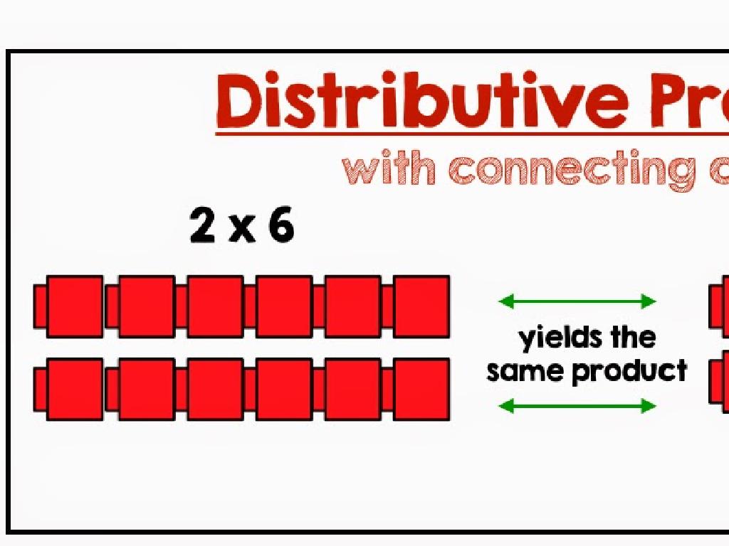 connecting cubes multiplication