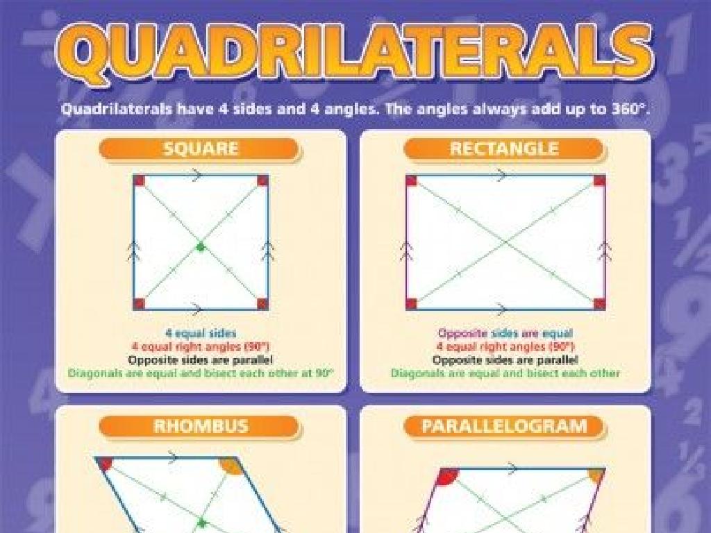 quadrilateral types chart