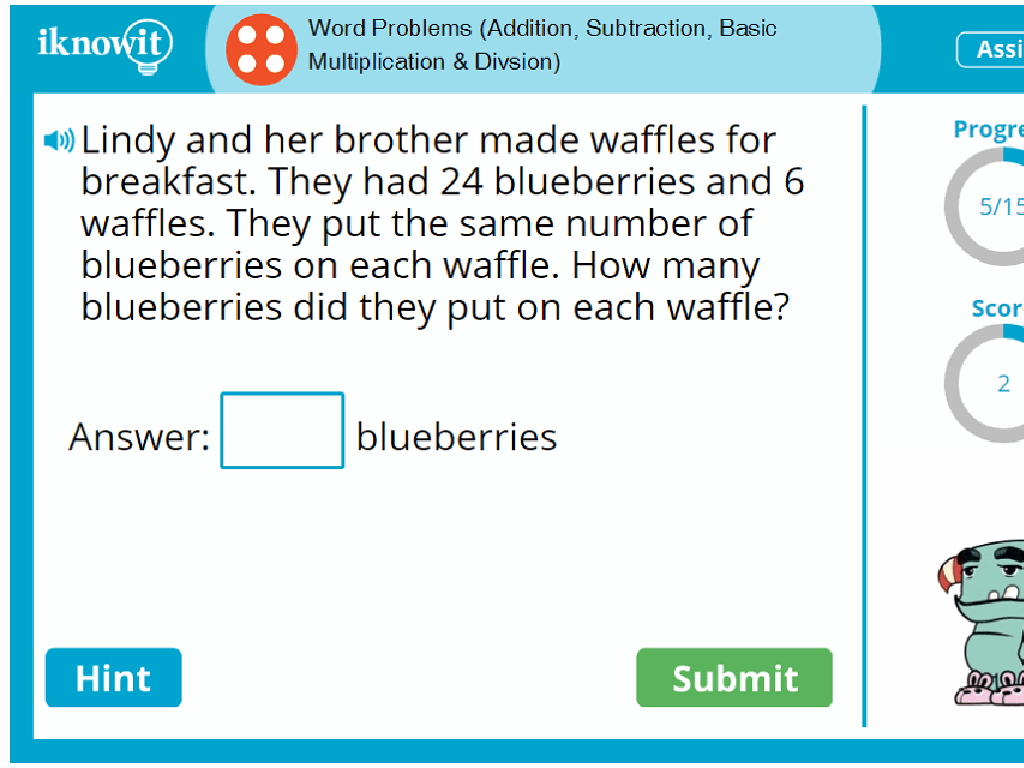 blueberries waffle division