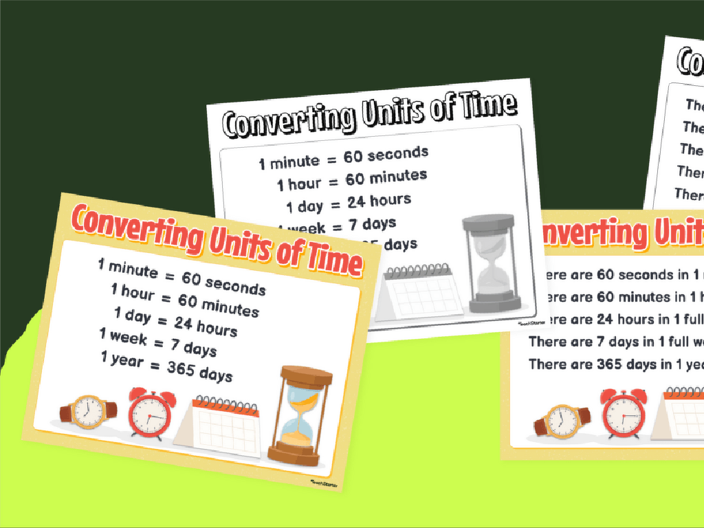 time conversion chart