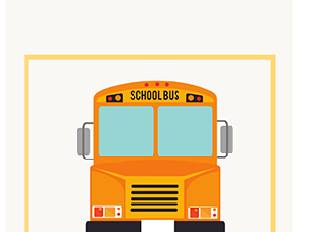 yellow school bus