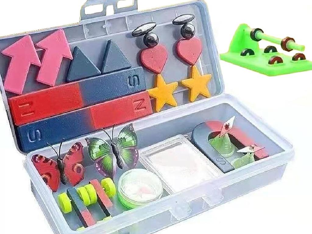 colorful educational magnets