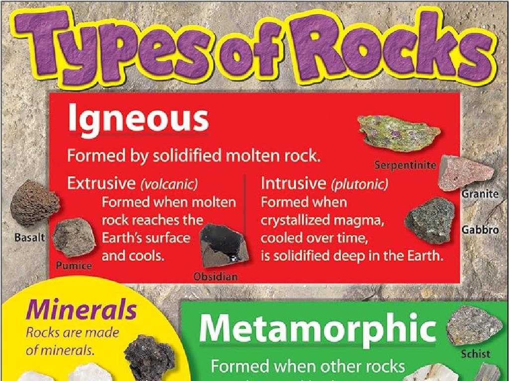 igneous metamorphic rocks