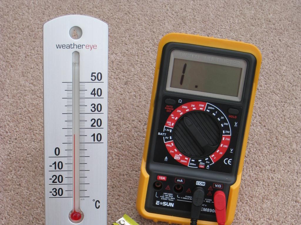 thermometer digital multimeter