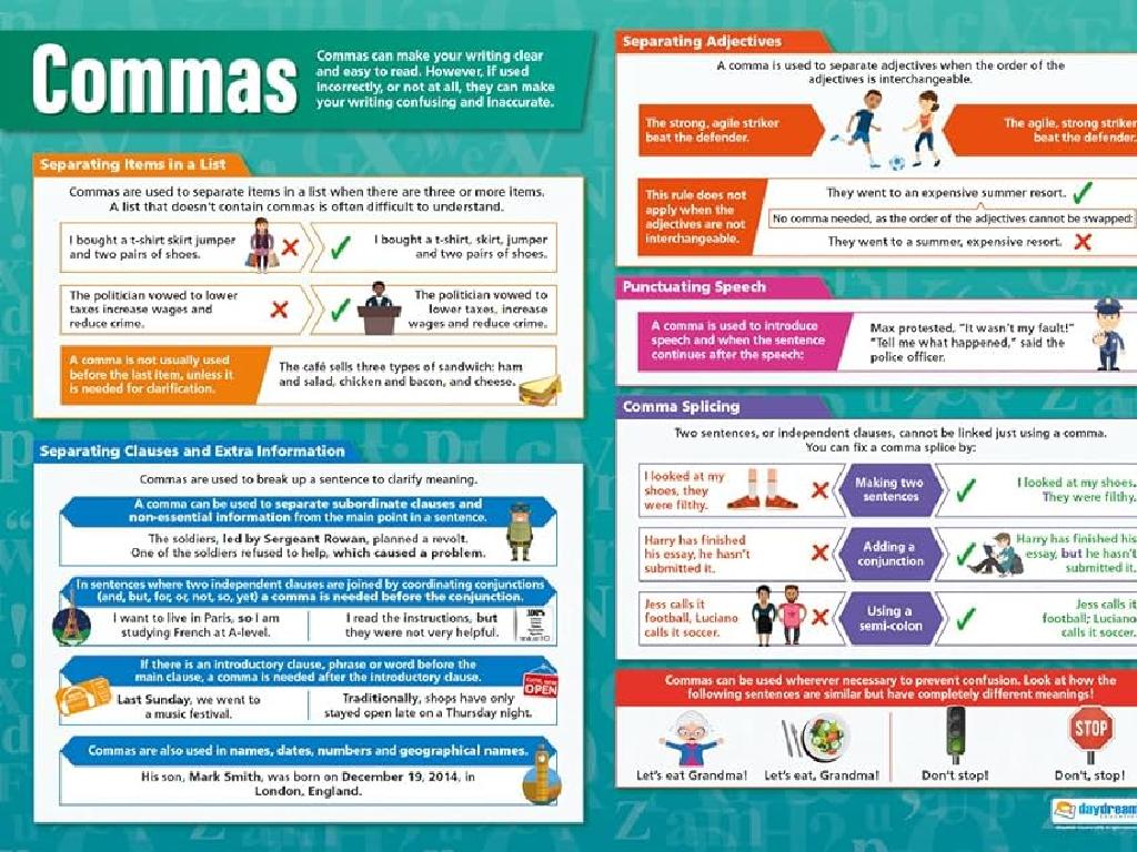 comma usage guide