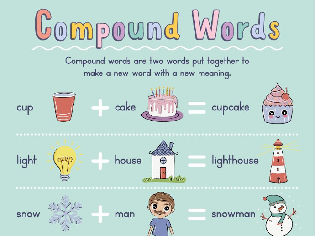 compound word visuals