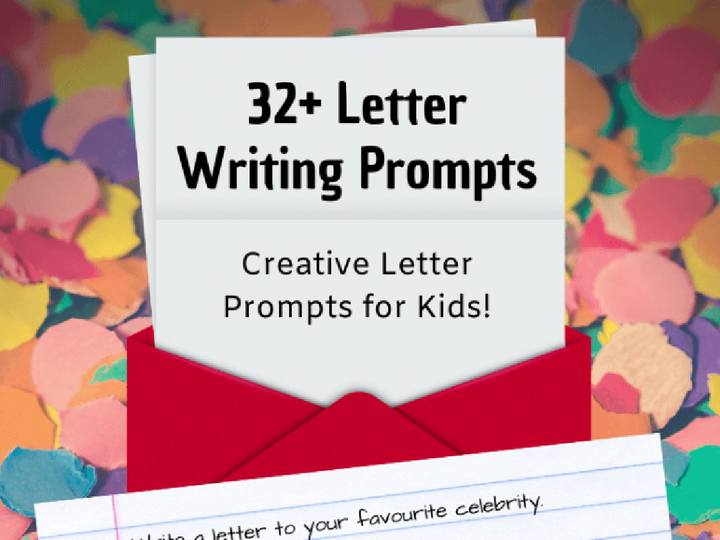 kids letter prompts