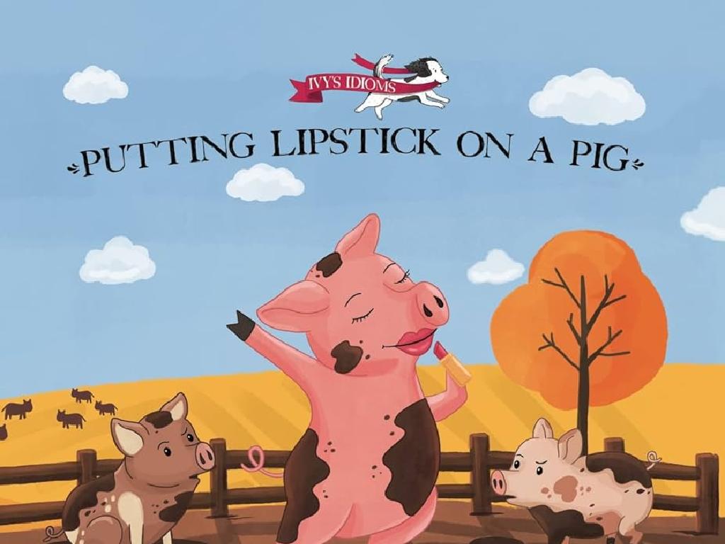 pig lipstick farm