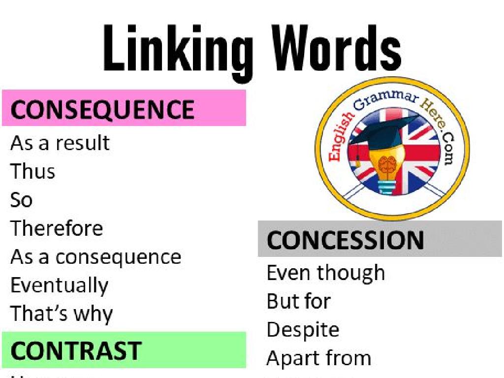 linking words chart