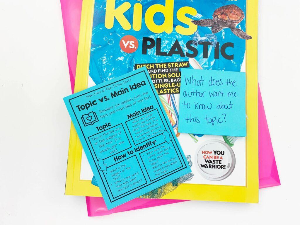 plastic waste worksheet