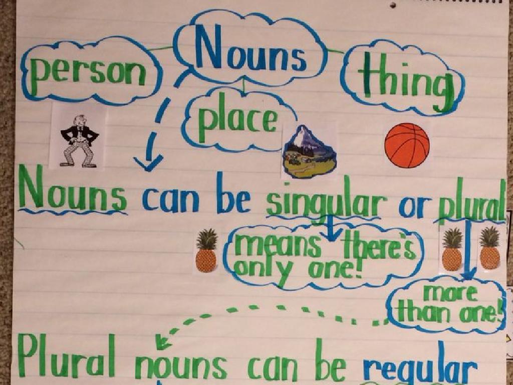 noun pluralization poster