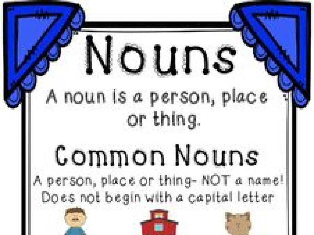 noun poster decorations