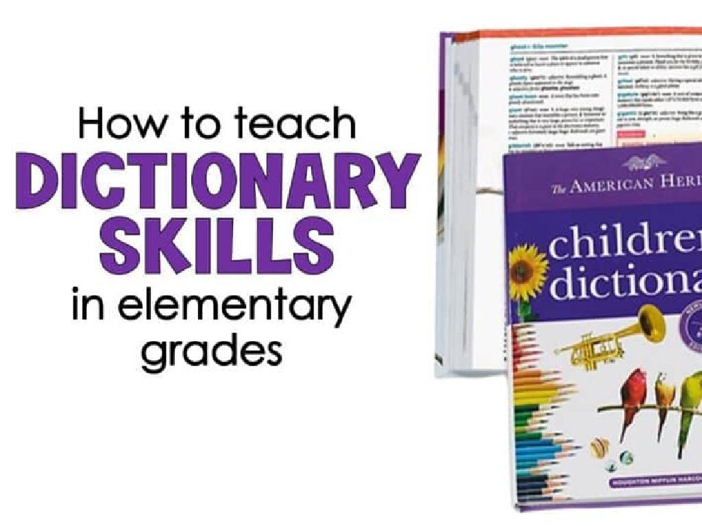 elementary dictionary skills