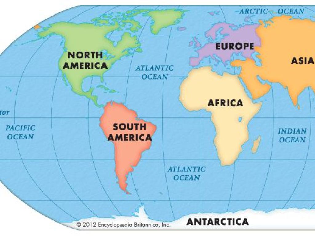 continent names map