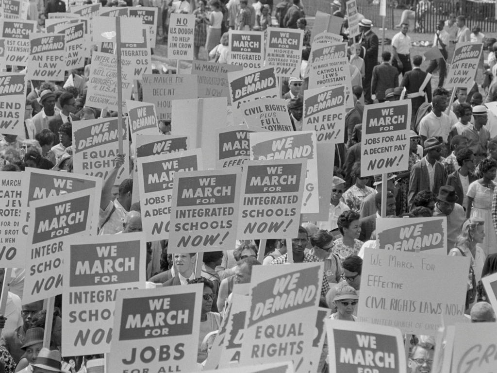 civil rights protest