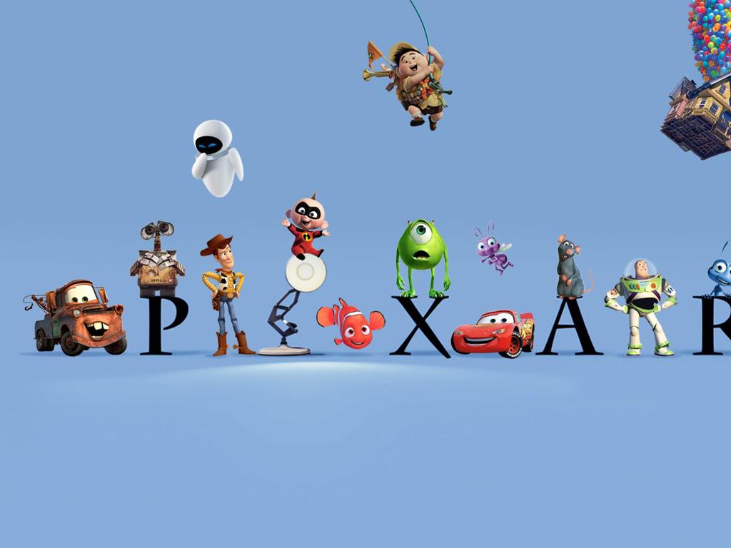 pixar characters blue