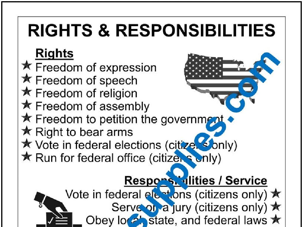 usa rights responsibilities