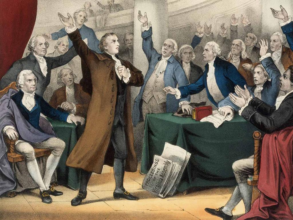 18th-century men debating